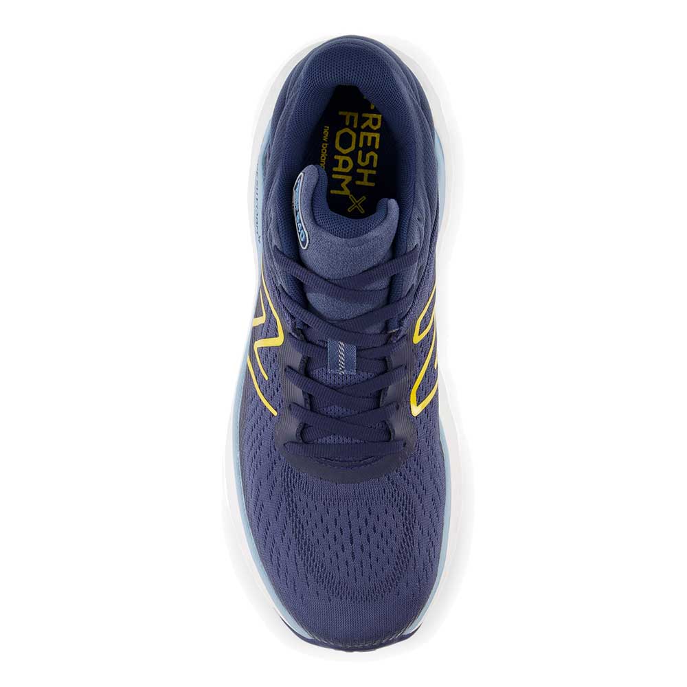 Men's Fresh Foam X 840v1 Running Shoe - Vintage Indigo/Ginger Lemon - Regular (D)