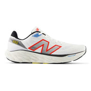 Men's Fresh Foam X 880v14 Running Shoe - White/Neo Flame - Regular (D)