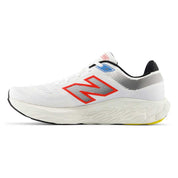 Men's Fresh Foam X 880v14 Running Shoe - White/Neo Flame - Wide (2E)