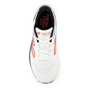 Men's Fresh Foam X 880v14 Running Shoe - White/Neo Flame - Wide (2E)