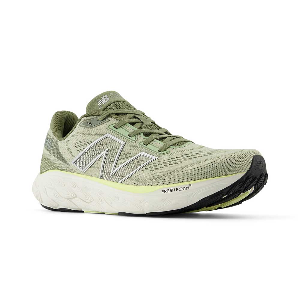 Men's Fresh Foam X 880v14 Running Shoe - Olivine/Silver Metallic - Regular (D)