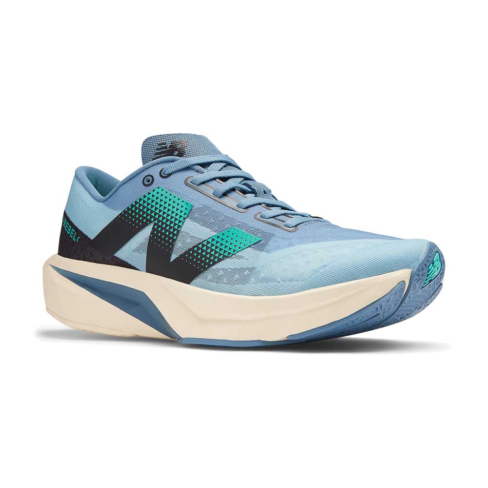 Men's FuelCell Rebel v4 Running Shoe - Heron Blue/Chrome Blue - Regular (D)