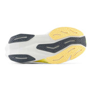 Men's FuelCell Rebel v4 Running Shoe  - White/Bleached Lime Glo - Regular (D)