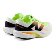 Men's FuelCell Rebel v4 Running Shoe - White/Bleached Lime Glo - Wide (2E)