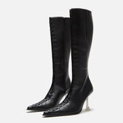 Miista Aline Tall Boots - Black