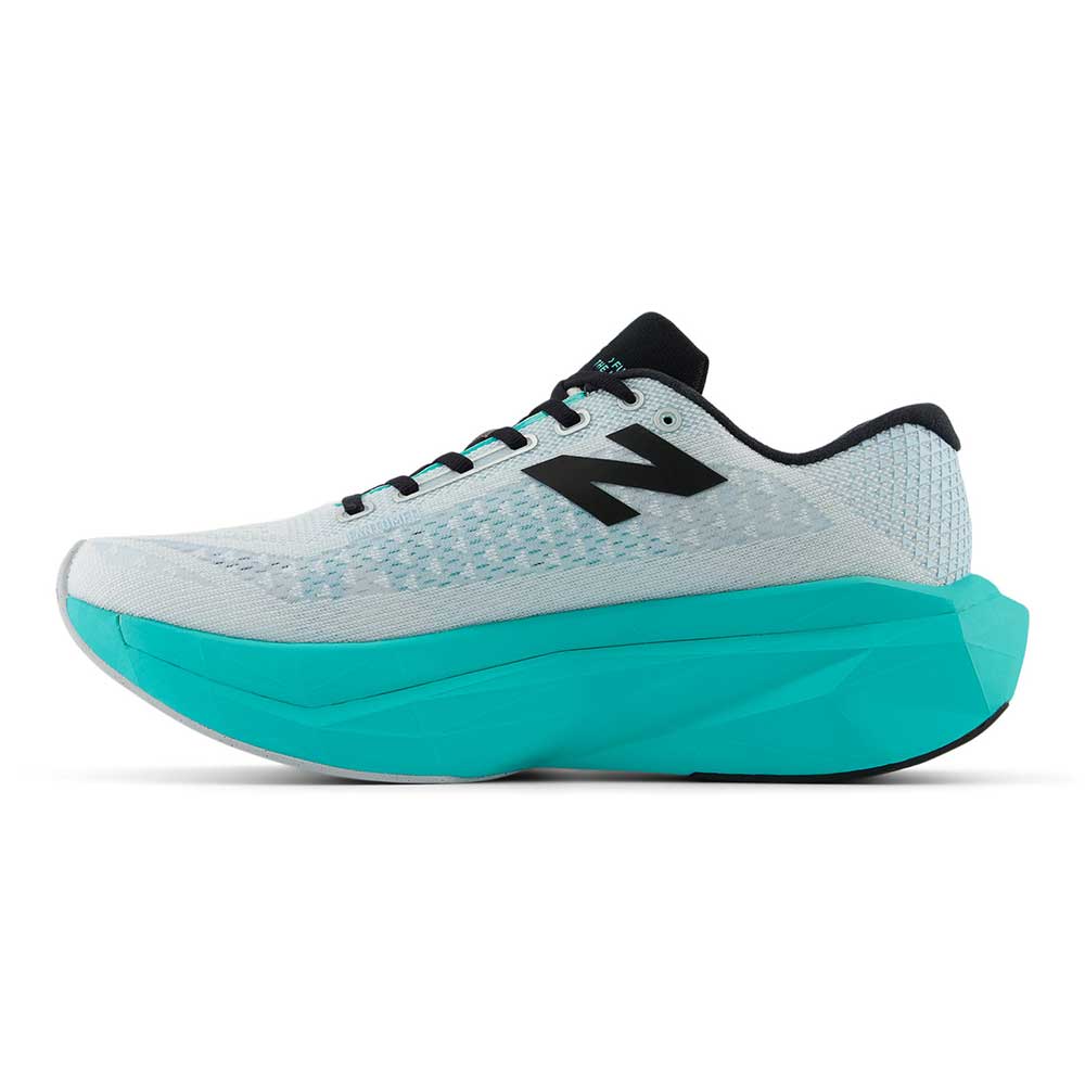 Men's FuelCell SuperComp Trainer v3 Running Shoe - White/Cyber Jade - Regular (D)