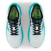 Men's FuelCell SuperComp Trainer v3 Running Shoe - White/Cyber Jade - Regular (D)