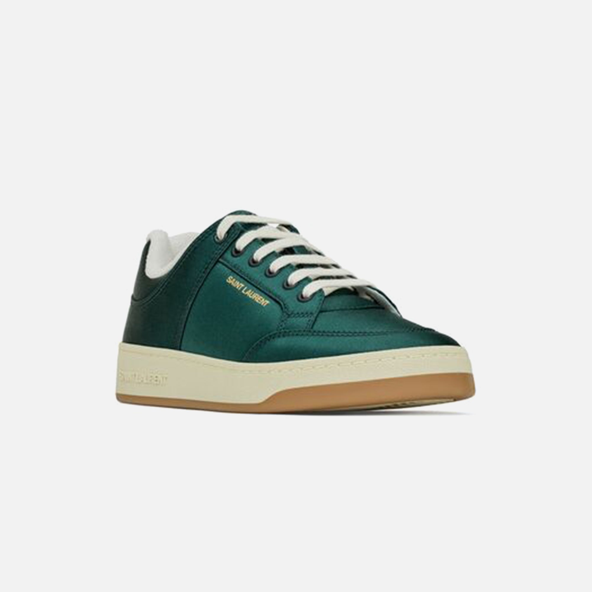 Saint Laurent SL61 Low Top Sneaker - Glass Bottle Green