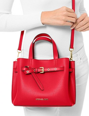 Michael Michael Kors Emilia Small Pebbled Leather Satchel