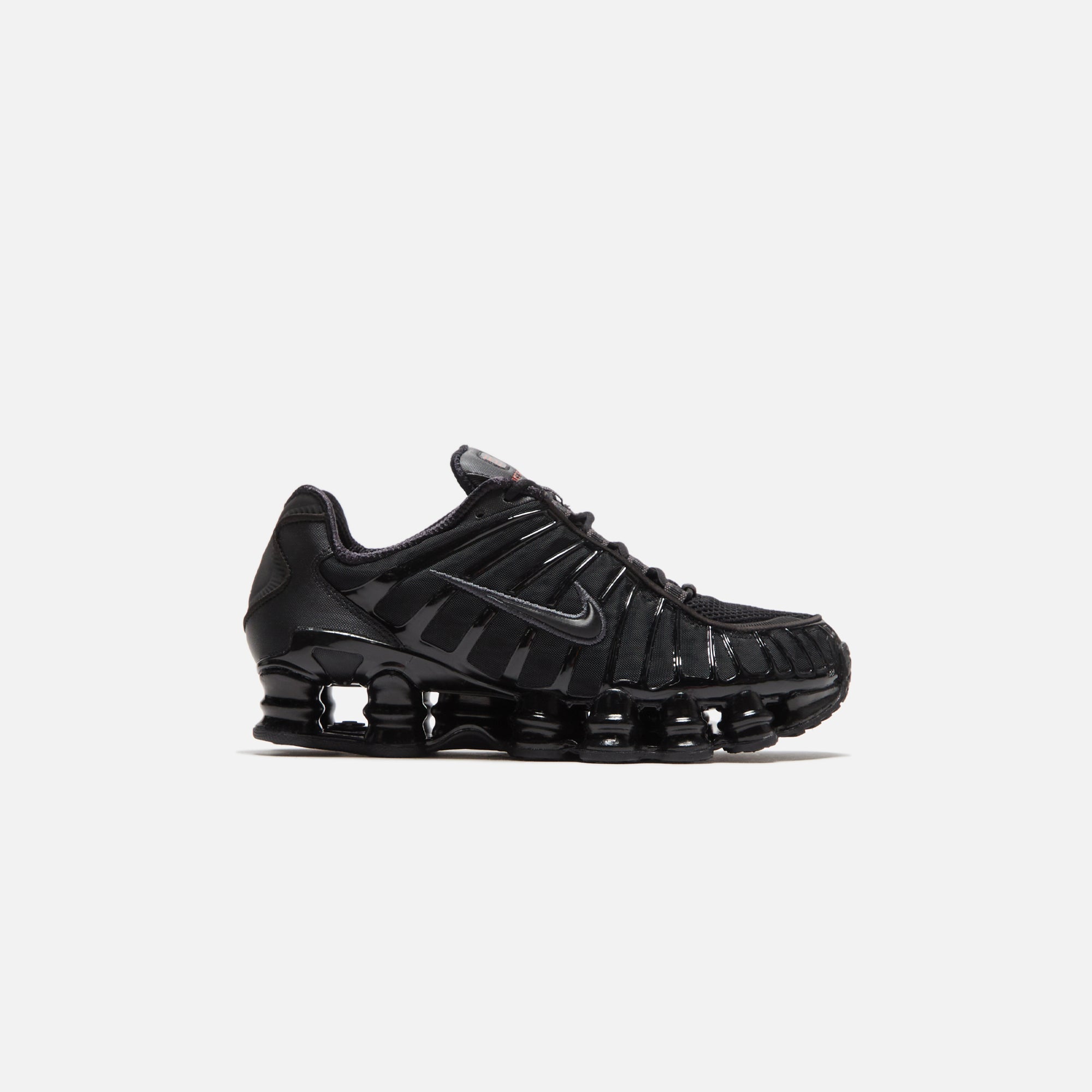 Nike WMNS Nike Shox - Black / Metallic Hematite / Max Orange