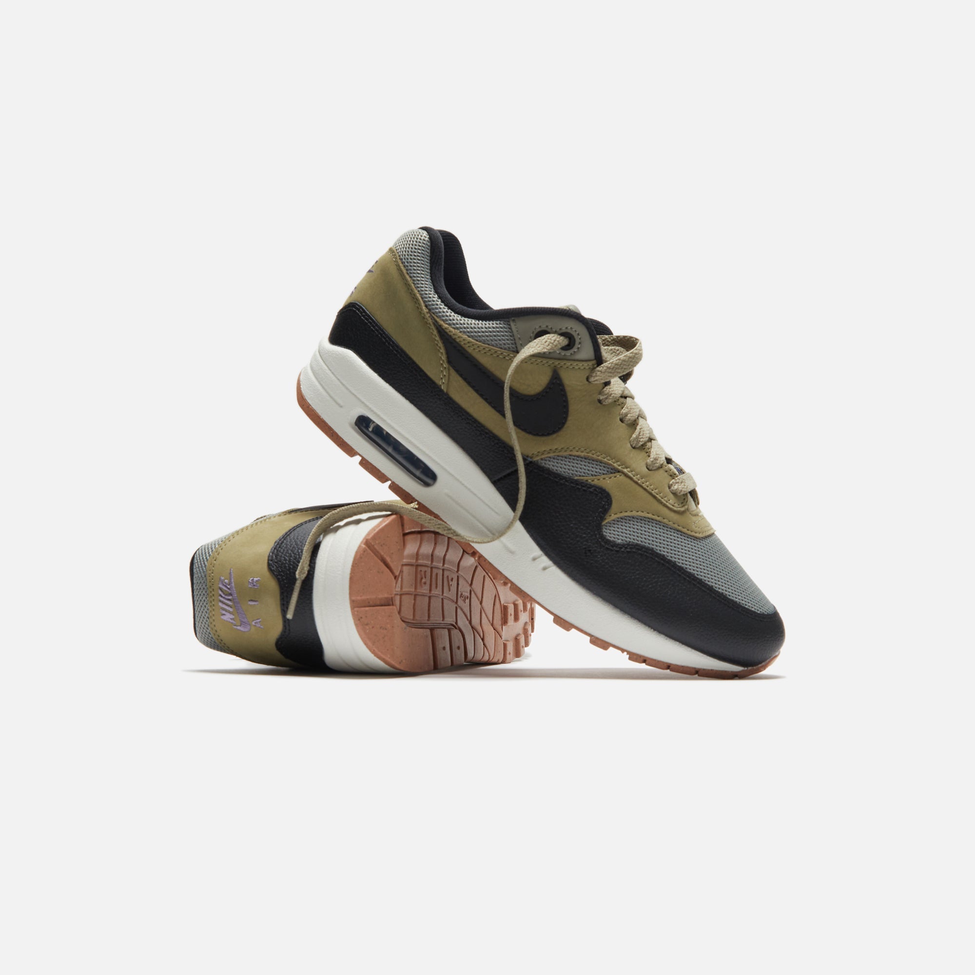 Nike Air Max 1 Sports Classic - Dark Stucco / Black / Neutral Olive / Phantom