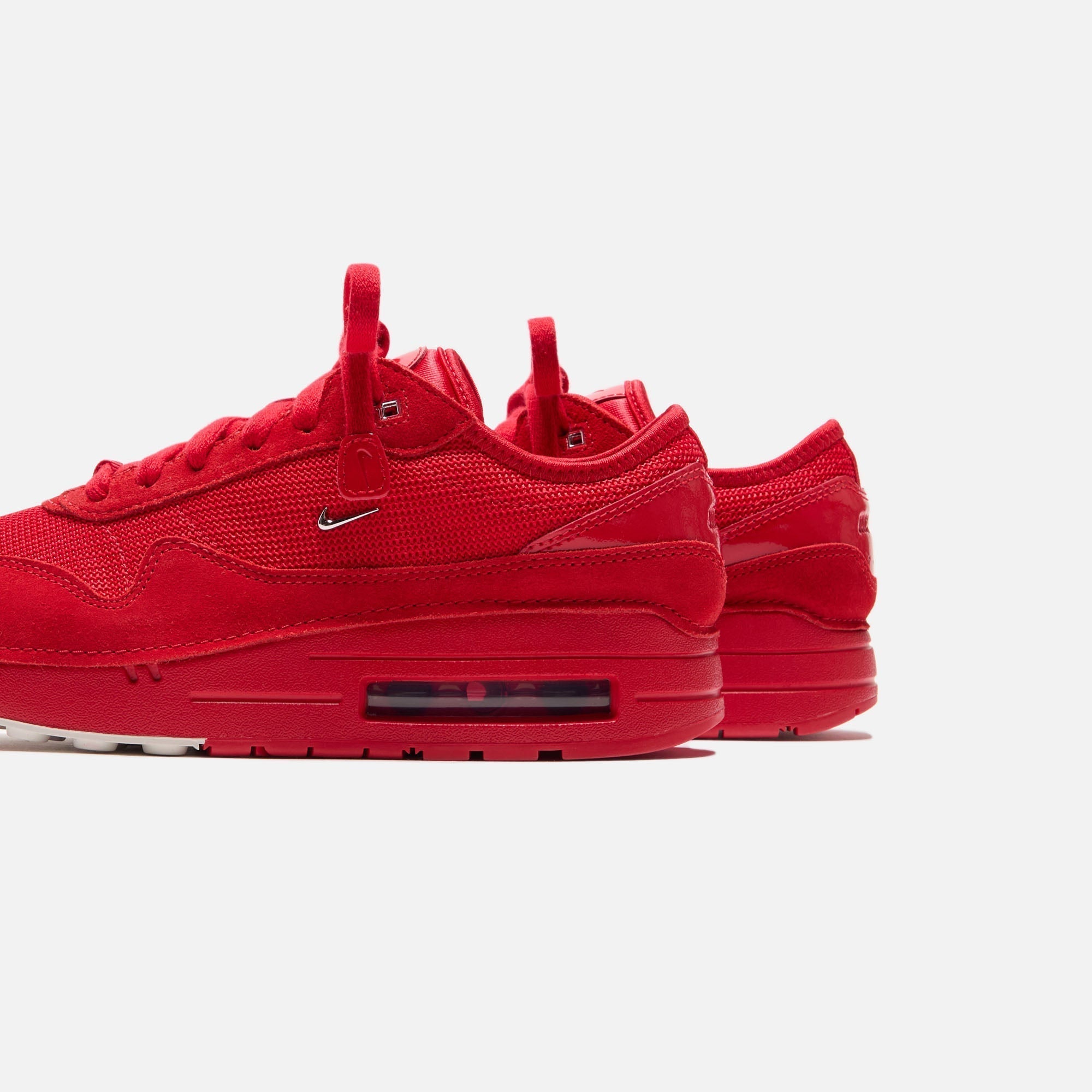 Nike x Jacquemus WMNS Air Max 1 SP - University Red / Metallic Silver