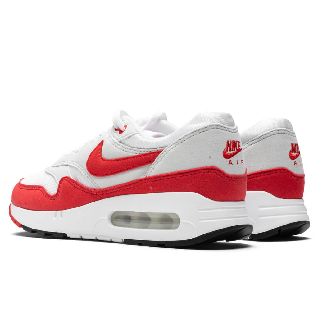 Air Max 1 '86 Original Women's Big Bubble - White/University Red/Light Neutral Grey