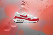 Air Max 1 '86 Original Women's Big Bubble - White/University Red/Light Neutral Grey