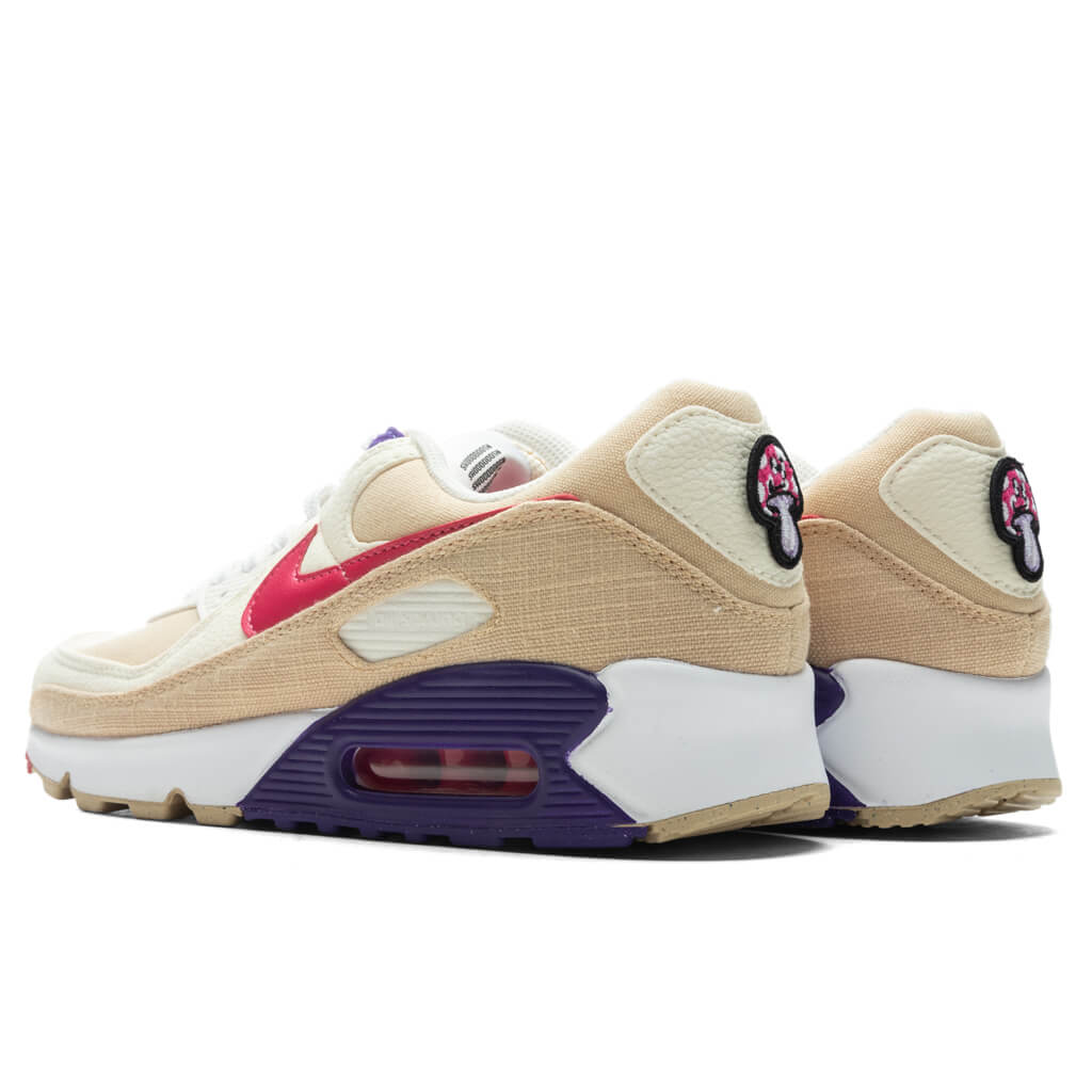 Air Max 90 "Air Sprung" - Rush Pink/Coconut Milk/Phantom