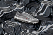 Air Max 97 OG 'Silver Bullet' - Metallic Silver/University Red/Black