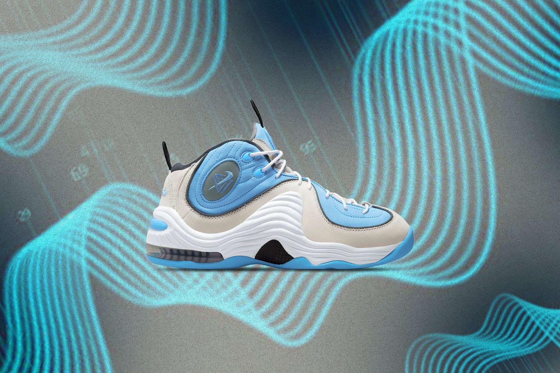 Nike x Social Status Air Penny 2 'Cobalt Pulse' - White/Cobalt Pulse/Smoke Grey