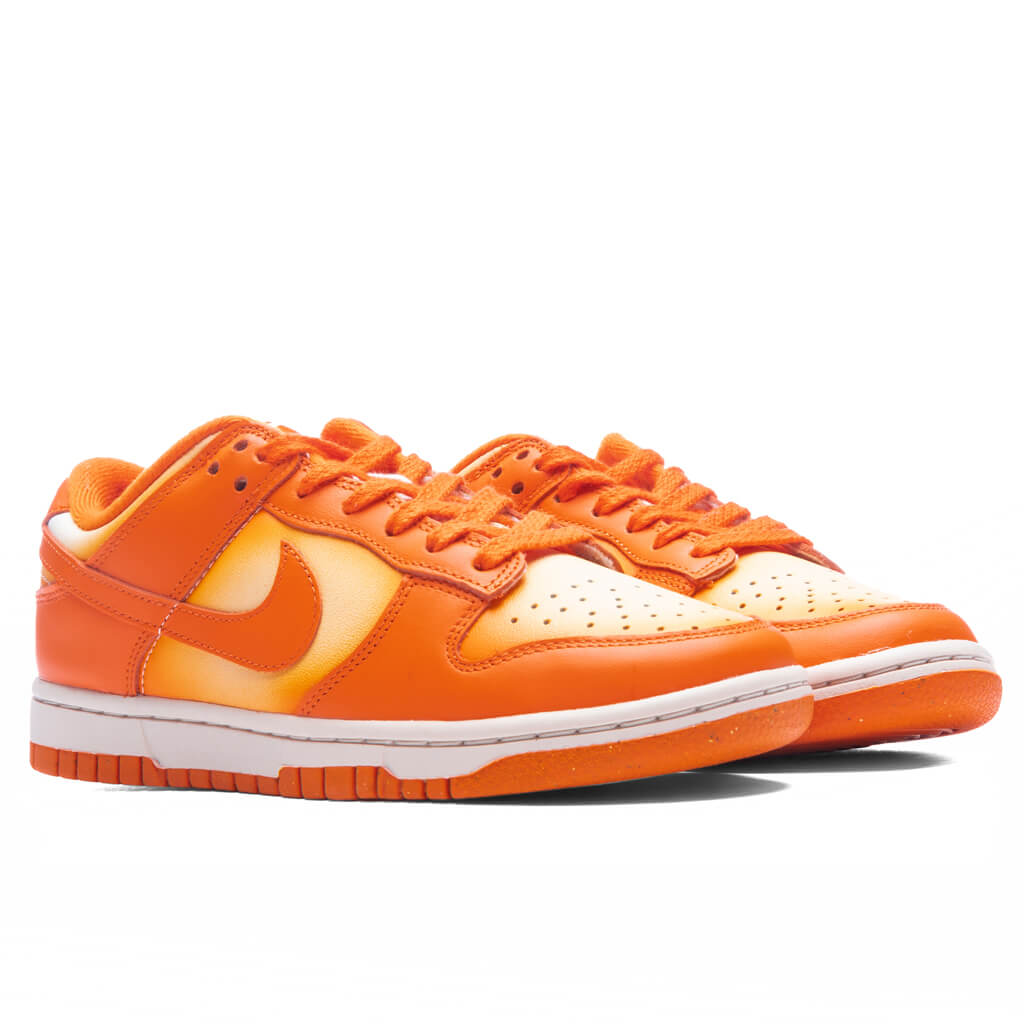 Women's Dunk Low - Magma Orange/Pearl White