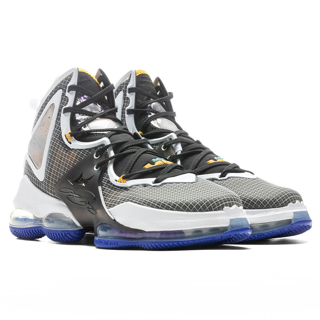 Lebron 19 - Black/University Gold/Persian Violet