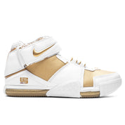 Lebron 2 "Maccabi" - White/Metallic Gold/Varsity Crimson