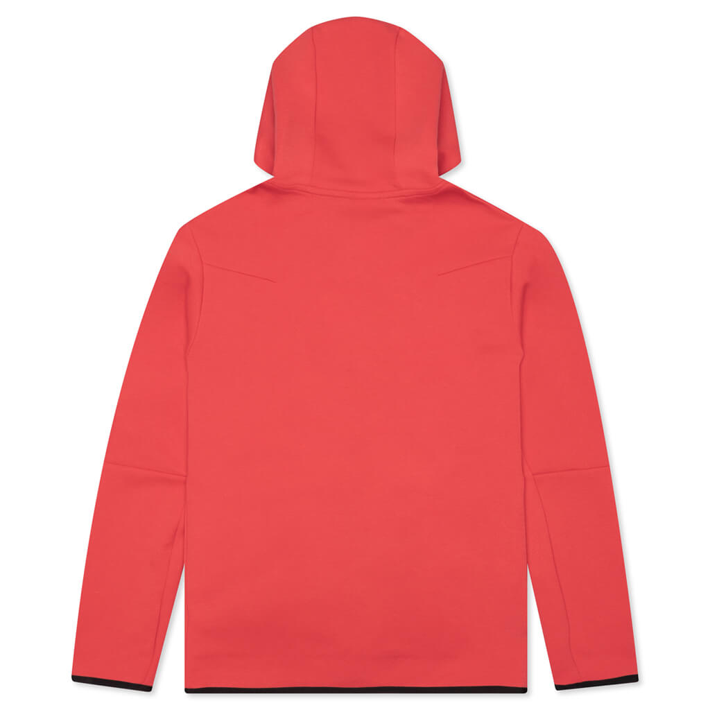 Sportswear Tech Fleece Full Zip Up Hoodie - Lobster/Black