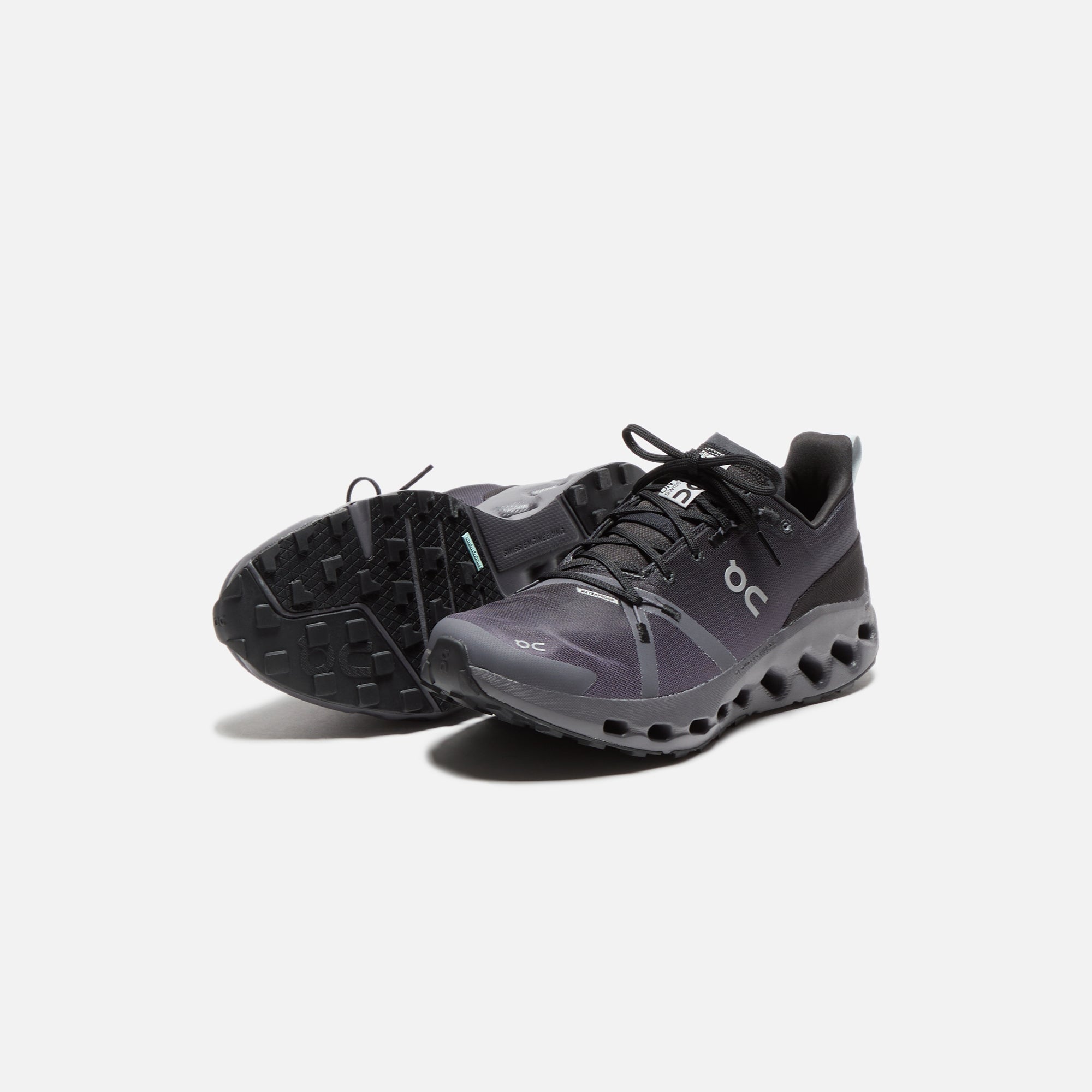 On Running WMNS Cloudsurfer Trail WP - Black / Eclipse