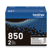 Brother Tn8502pk High-Yield Toner, 8,000 Page-Yield, Black, 2/pack