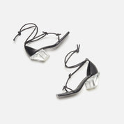 Rick Owens Sliver Sandal - Black / Clear