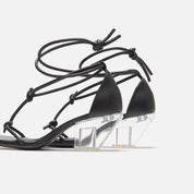 Rick Owens Sliver Sandal - Black / Clear