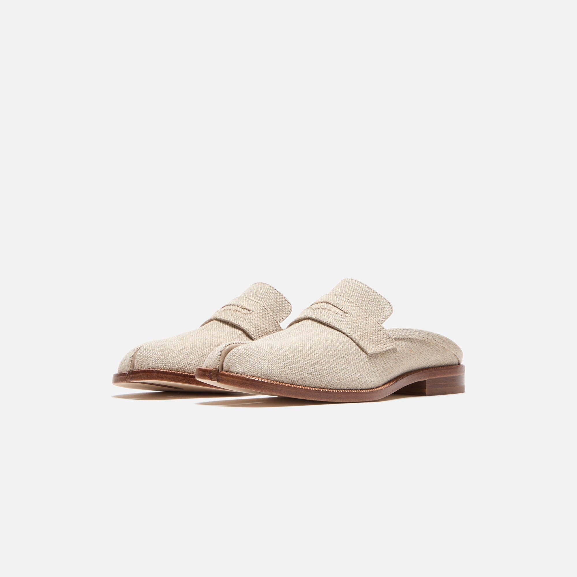 Maison Margiela WMNS Tabi City Loafer Mule - Natural