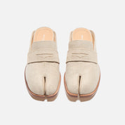 Maison Margiela WMNS Tabi City Loafer Mule - Natural