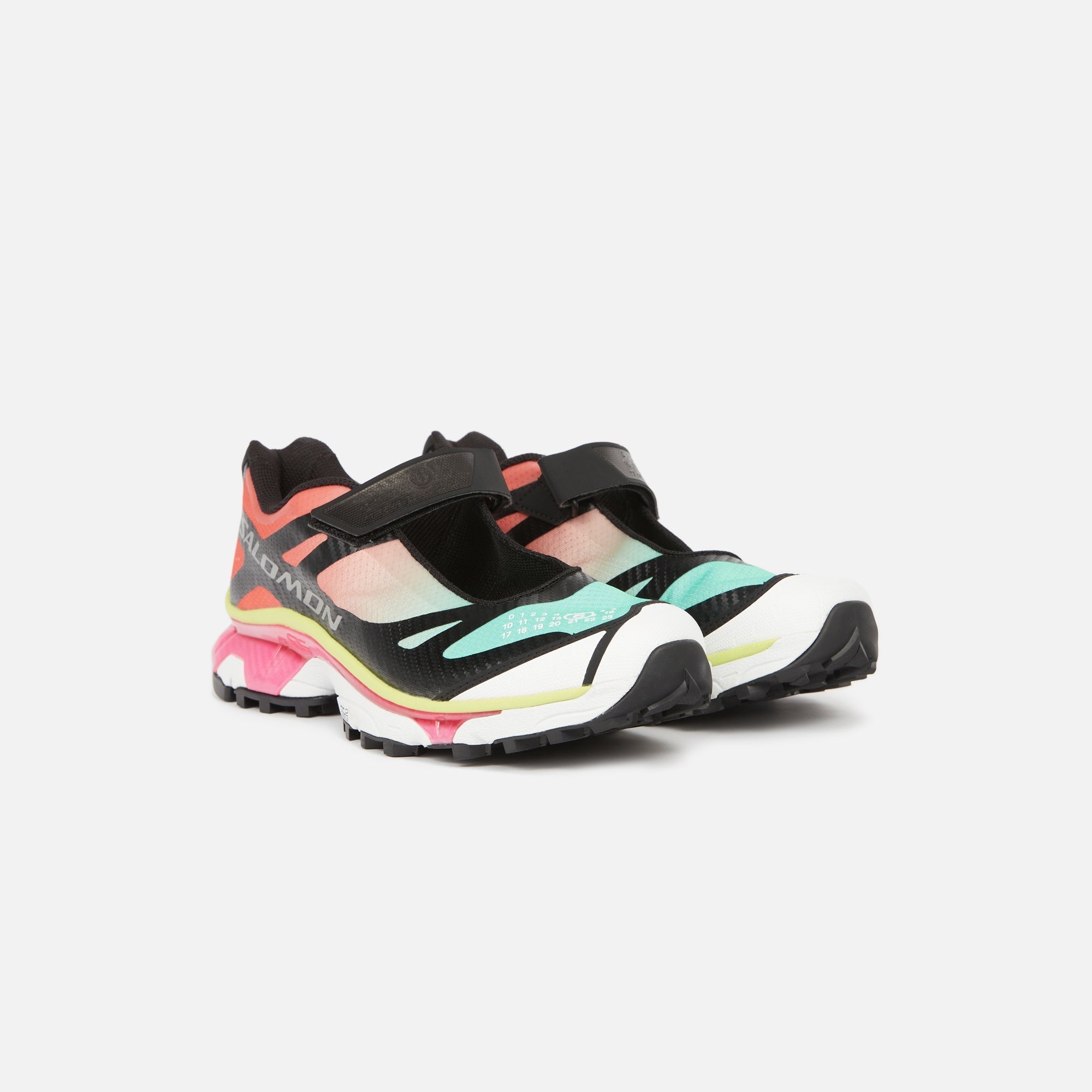 MM6 Maison Margiela x Salomon XT-MARY J - Ginger / Electric Green / Knockout Pink