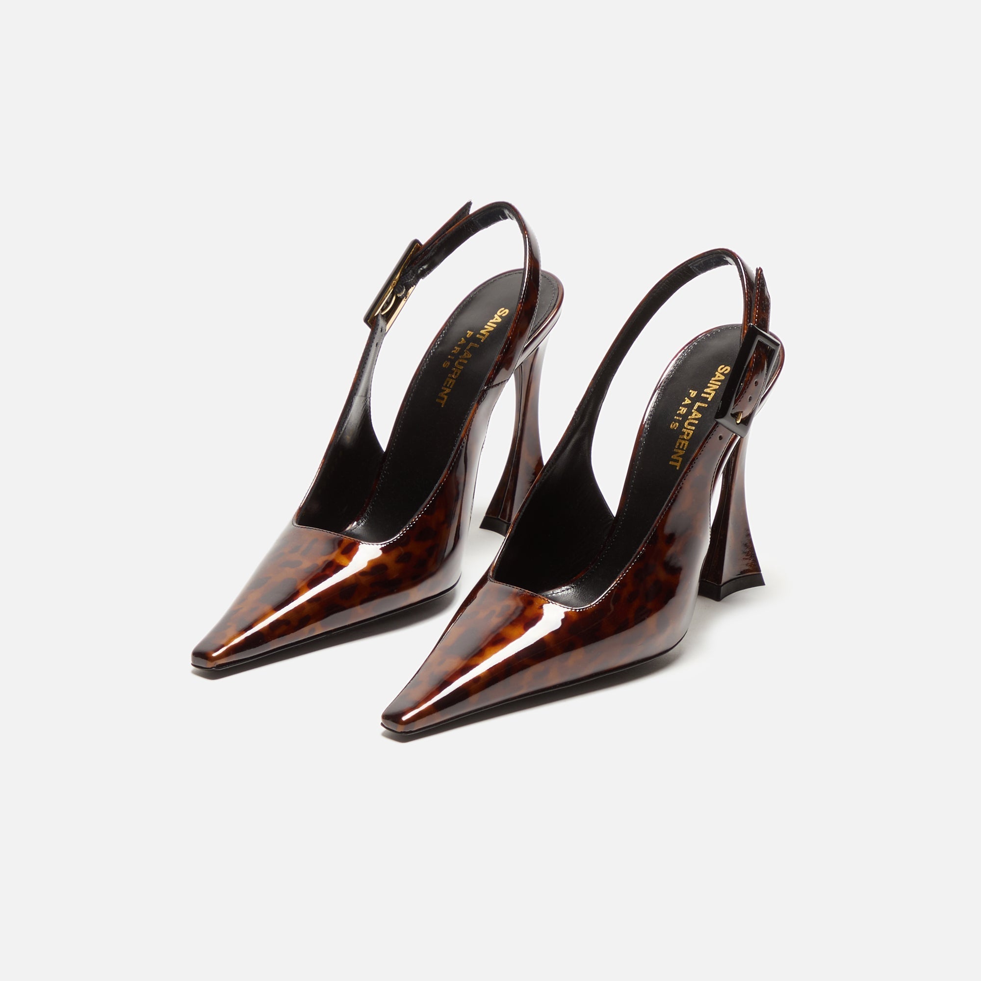 Saint Laurent Dune 110 Slingback - Manto Naturale