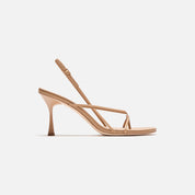 Studio Amelia Wishbone 90 Heel - Beige