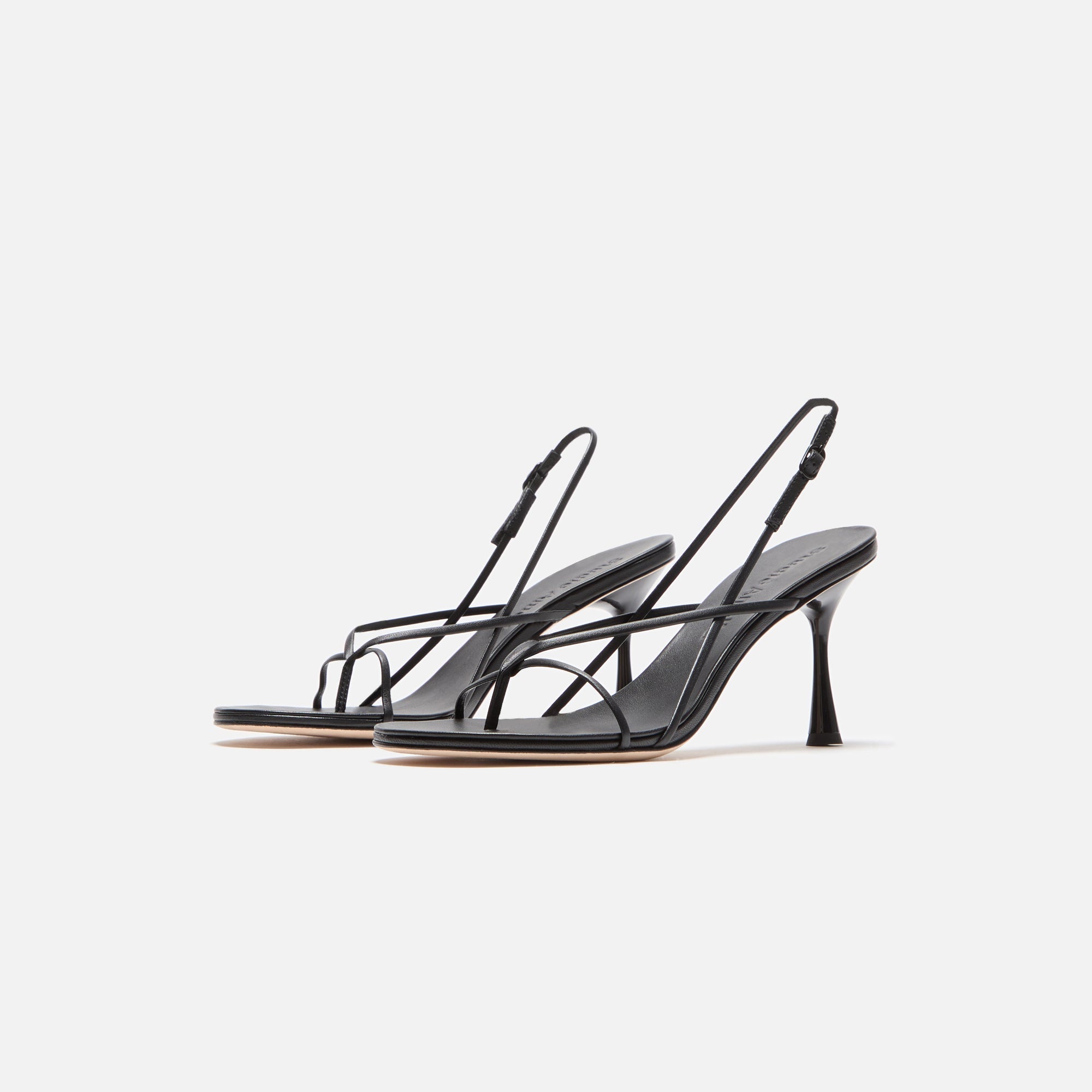 Studio Amelia Wishbone 90 Heel - Black