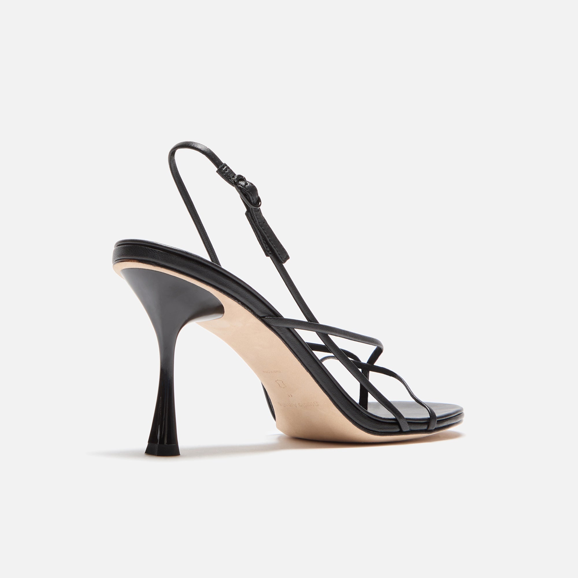 Studio Amelia Wishbone 90 Heel - Black