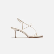 Studio Amelia Crossfront 70 Heels - Stone