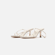 Studio Amelia Crossfront 70 Heels - Stone