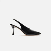 Studio Amelia Razor 90 Slingback - Black