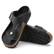 Birkenstock Women Gizeh Big Buckle Oiled Leather in Black