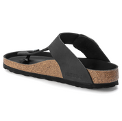 Birkenstock Women Gizeh Big Buckle Oiled Leather in Black