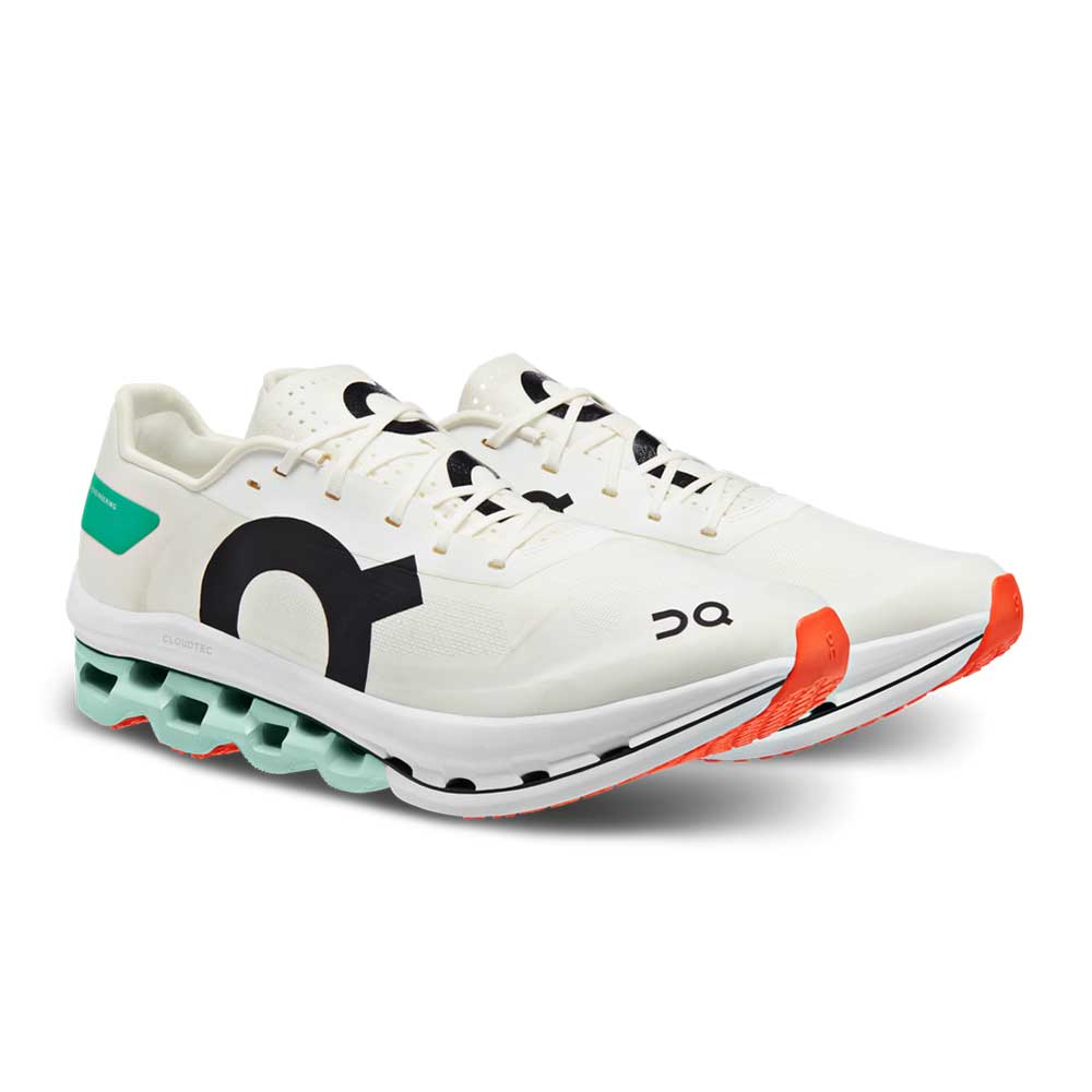 Men's Cloudboom Echo Running Shoe - White/Mint - Regular (D)