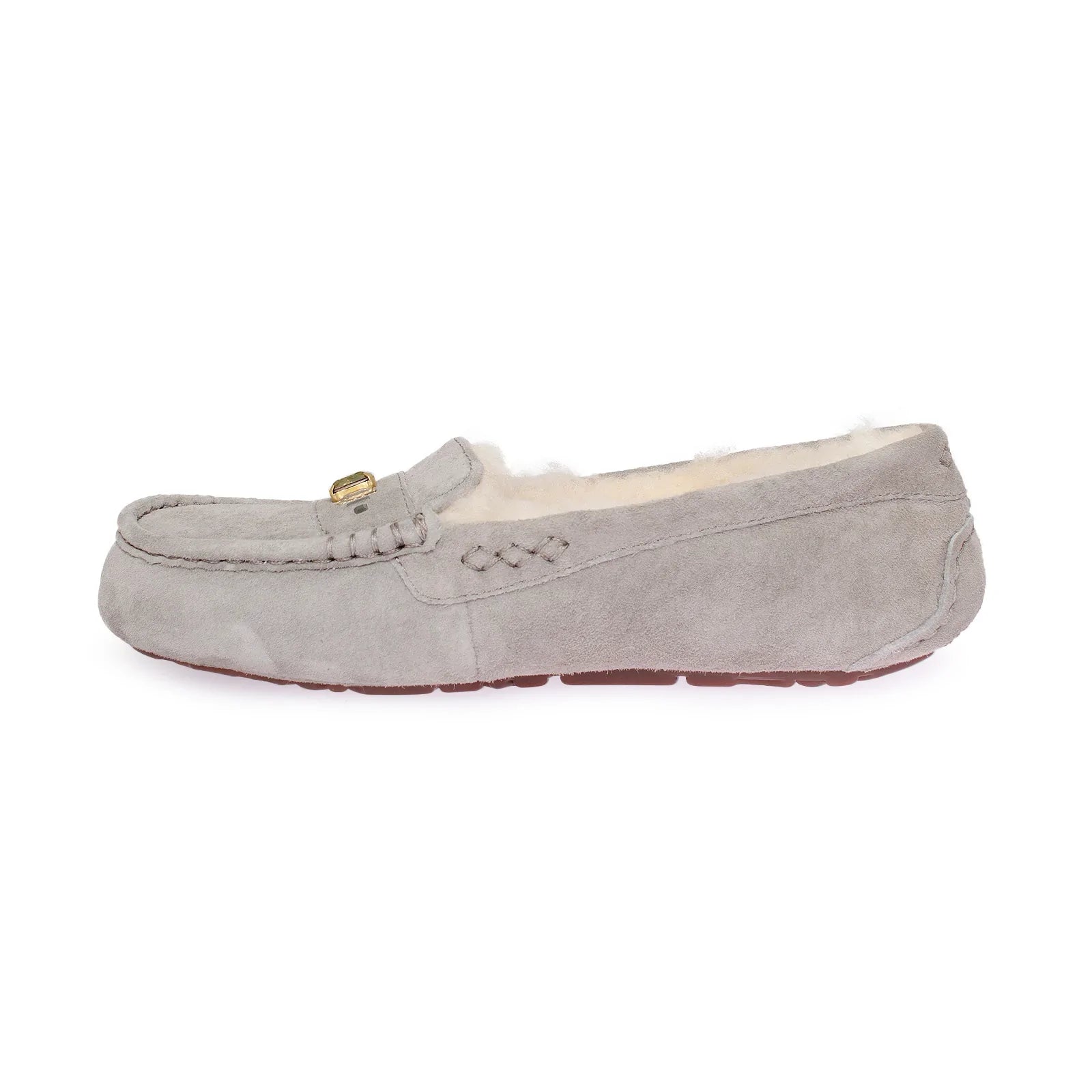 UGG Ansley Chunky Grey Slippers - Women's