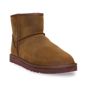 UGG Classic Mini Deco Leather Chestnut Boots - Men's