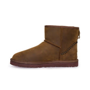 UGG Classic Mini Deco Leather Chestnut Boots - Men's