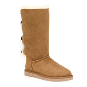 UGG Bailey Bow Triplet Tall Chestnut Boots