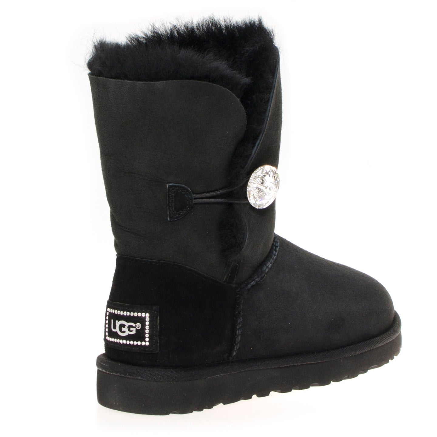 UGG Bailey Button Bling Black Boots