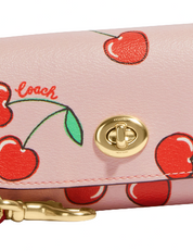 Coach Sunglass Case With Heart Cherry Print