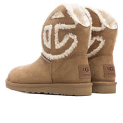 UGG x Telfar Logo Mini Boot - Chestnut