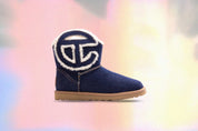 UGG x Telfar Logo Mini Boot - Indigo Denim